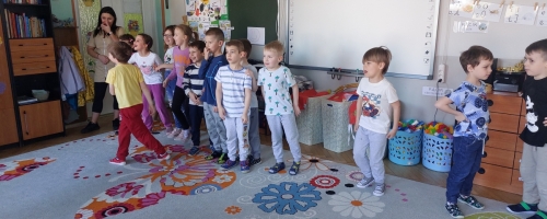 Spotkanie z Pania Sarą psycholog - mamą Róży 